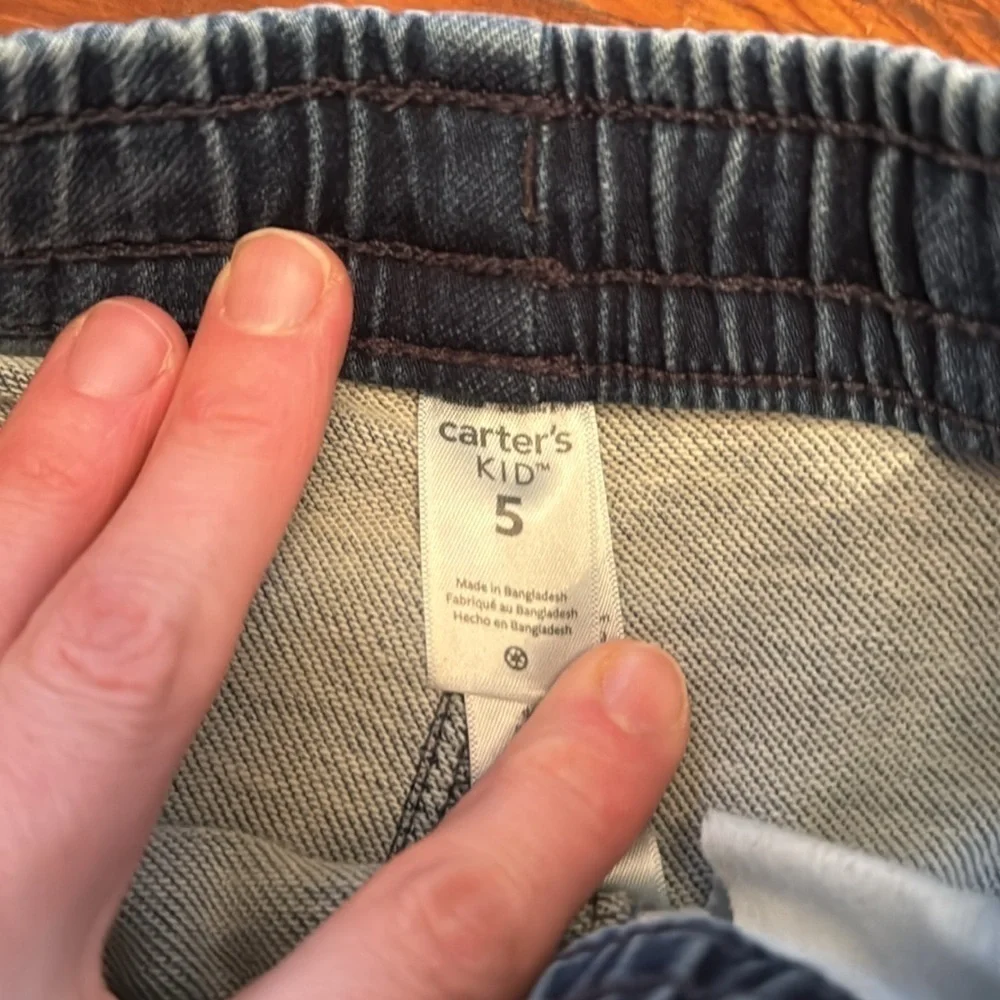 Carters jogger jeans size 5